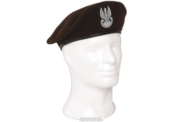 Beret Wojska Polskiego z Orłem brązowy