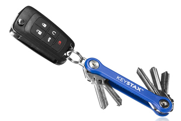 Organizer do kluczy KeySmart model KeyStax, niebieski