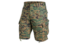 Szorty Helikon ACU NyCo Twill USMC Digital Woodland