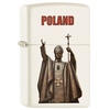 Zapalniczka ZIPPO Polska - Jan Paweł II, White Matte