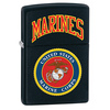 Zapalniczka ZIPPO U.S. Marines, Black Matte