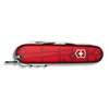 Scyzoryk Victorinox Climber, trans. czerwony, Celidor, 91mm