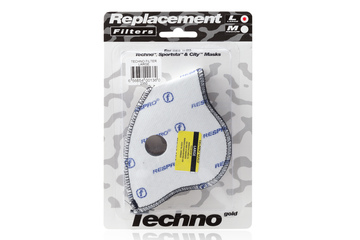Filtr do maski antysmogowej Respro Techno W15, rozmiar L, 2 szt.