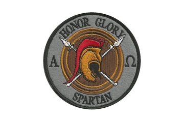 Plakietka Haasta Haft Honor Glory Spartan