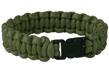 bransoletka Helikon SURVIVAL BRACELET - Paracord - Olive Green