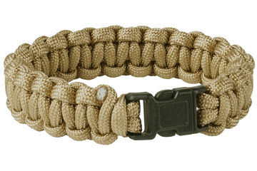 bransoletka Helikon SURVIVAL BRACELET - Paracord - Coyote