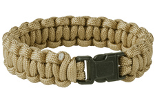 bransoletka Helikon SURVIVAL BRACELET - Paracord - Coyote