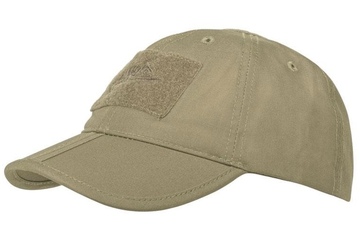 czapka Helikon Baseball FOLDING Cotton ripstop coyote