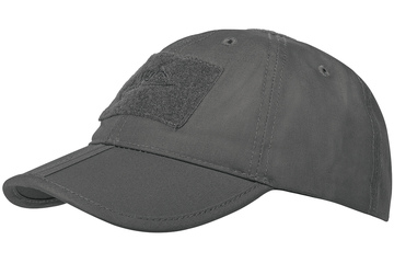 czapka Helikon Baseball FOLDING Cotton ripstop shadow grey