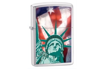 Zapalniczka ZIPPO American Symbol, Brushed Chrome