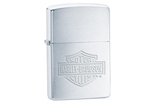 Zapalniczka ZIPPO Harley Davidson Logo, Brushed Chrome