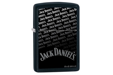 Zapalniczka ZIPPO Jack Daniels Classic, Black Matte