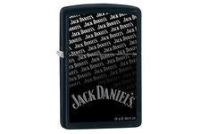 Zapalniczka ZIPPO Jack Daniels Classic, Black Matte