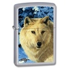 Zapalniczka ZIPPO LP-WHT Wolf, Satin Chrome