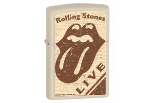Zapalniczka ZIPPO Rolling Stones LIVE, Cream Matte