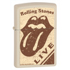 Zapalniczka ZIPPO Rolling Stones LIVE, Cream Matte