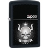 ZapalZapalniczka ZIPPO Skull Crown Classic, Black Matte