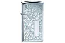 Zapalniczka ZIPPO Slim Venetian, High Polish Chrome Z1652
