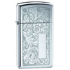 Zapalniczka ZIPPO Slim Venetian, High Polish Chrome Z1652