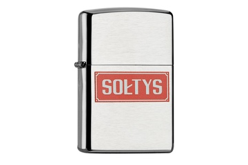 Zapalniczka ZIPPO Sołtys, Brushed Chrome