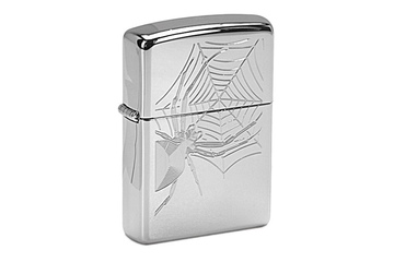 Zapalniczka ZIPPO Spider, High Polish Chrome