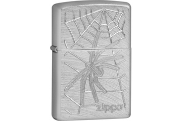 Zapalniczka ZIPPO Spider Web Classic, Brushed Chrom
