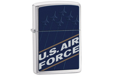 Zapalniczka ZIPPO US Air Force, Brushed Chrome