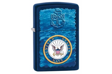 Zapalniczka ZIPPO US Navy, Navy Matte
