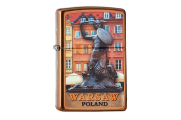 Zapalniczka ZIPPO Warsaw Mermaid, Toffee