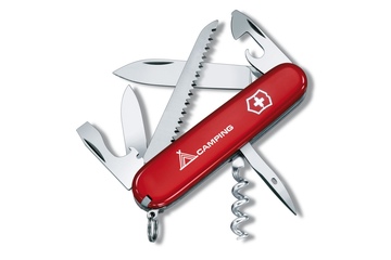 Scyzoryk Victorinox Camper Camping, czerwony, 91