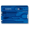 Multitool Victorinox SwissCard Classic, trans. niebieski