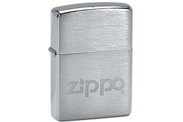 Zapalniczka Moje ZIPPO Logo, Brushed Chrome