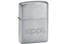 Zapalniczka Moje ZIPPO Logo, Brushed Chrome