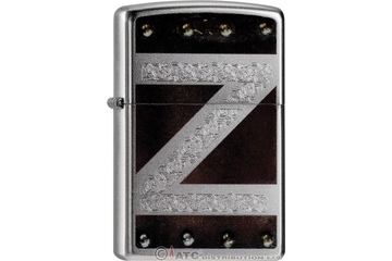 Zapalniczka ZIPPO Classic Z Logo, Satin Chrome