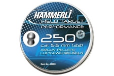 śrut 5,5 mm HAMMERLI FT PERFORMANCE, półokrągły 250 szt