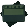 naszywka emblemat FLAGA PL kpl. 2szt. PVC olive green