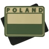 naszywka emblemat FLAGA PL kpl. 2szt. PVC beż