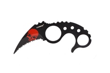 Nóż Master Cutlery Zombie Hunter Karambit Black/Red 2szt