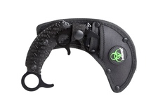 Nóż Master Cutlery Zombie Hunter Karambit Black/Red 2szt
