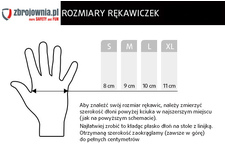 rękawiczki taktyczne Helikon US Model