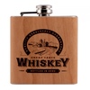 Piersiówka Hip Flask Wood - Whiskey