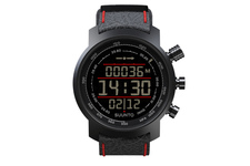 SUUNTO ELEMENTUM TERRA BLACK/RED LEATHER