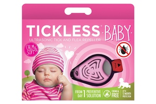Odstraszacz kleszczy TickLess dla dzieci - różowy
