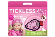 Odstraszacz kleszczy TickLess dla dzieci - różowy