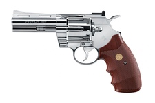 wiatrówka - rewolwer COLT PYTHON 4" NICKEL FULL METAL