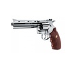 wiatrówka - rewolwer  COLT PYTHON 6" NICKEL FULL METAL