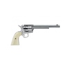 wiatrówka - rewolwer COLT SINGLE ACTION ARMY 45 PEACEMAKER NICKEL 7,5"
