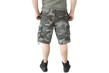 szorty SURPLUS VINTAGE SHORTS WASHED - Night Camo