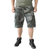 szorty SURPLUS VINTAGE SHORTS WASHED - Night Camo