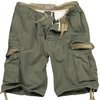 szorty SURPLUS VINTAGE SHORTS WASHED - Olive